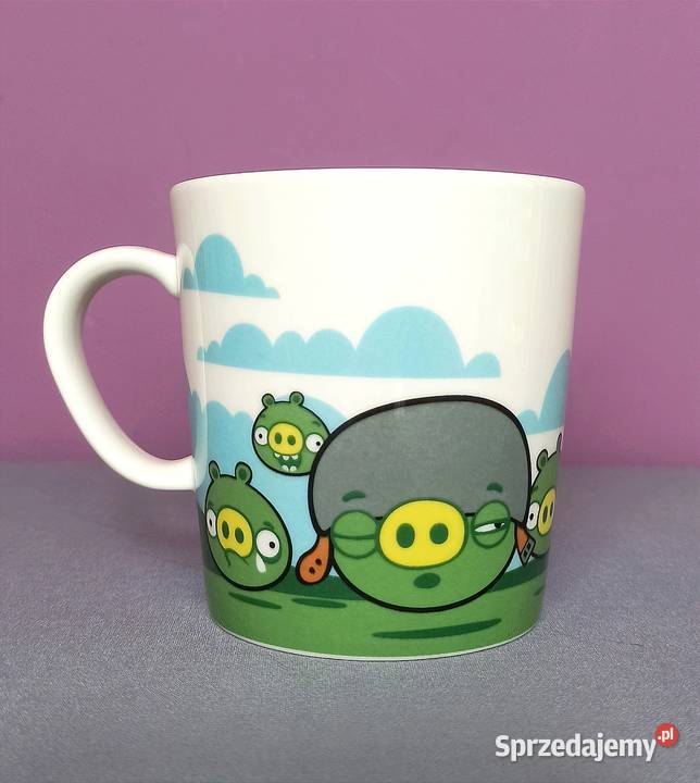 ANGRY BIRDS kubek Arabia Finland sygnatura małopolskie Jasień