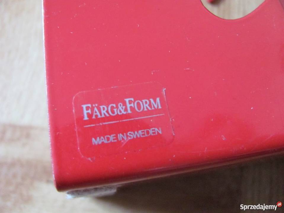 serwetnik z motylem Sweden Farg Form czerwony Zamość