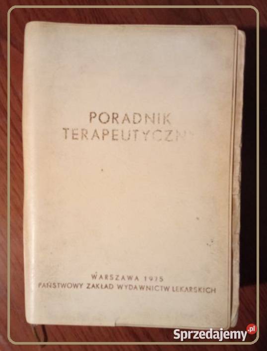 Poradnik terapeutyczny 1975 r Kubikowski Łódź
