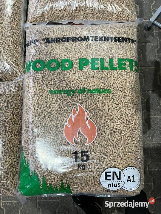 Pellet z drewna sosnowy A1 w workach 15
