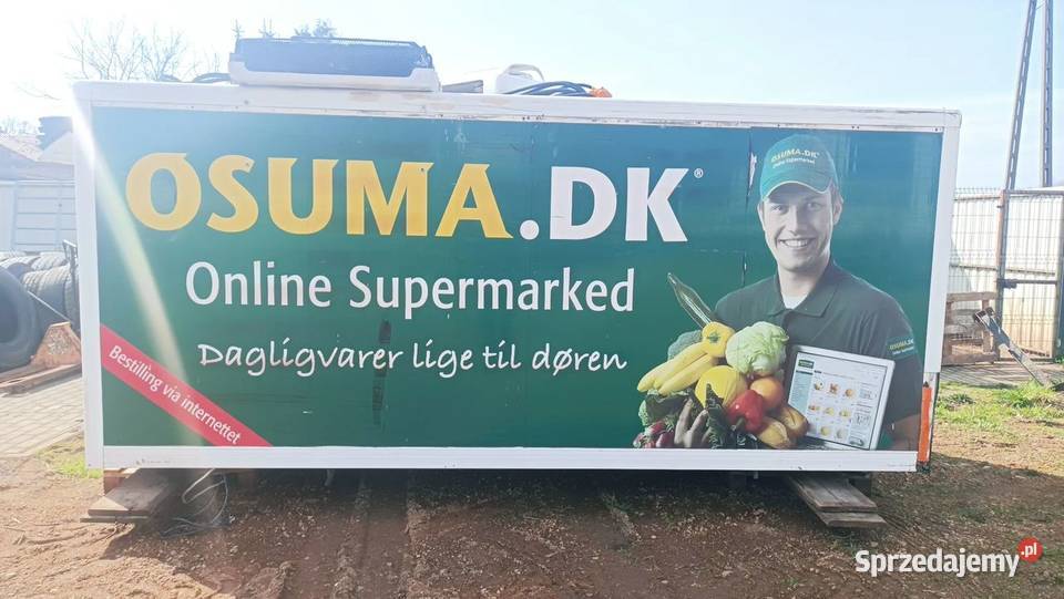 Kontener chłodniczy 3 komorowy 42m osobowe kujawsko-pomorskie Osiek