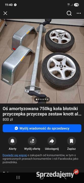 Przyczepka Sam Zarejestrowana zamiana Burtowe i plandeki Stanclewo sprzedam