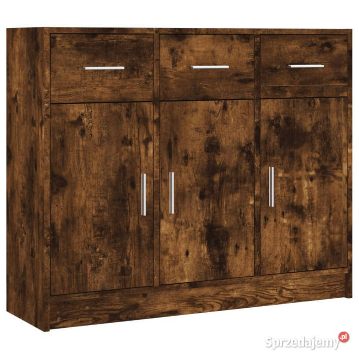 Szafka przydymiony dąb 91x28x75 materiał
