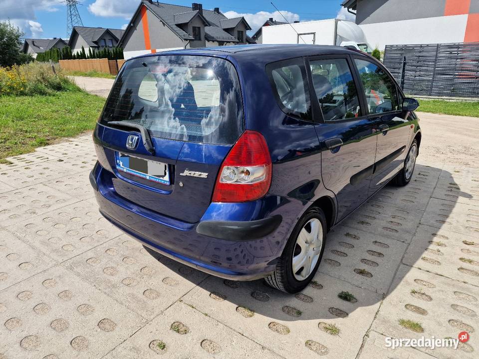 Honda Jazz 14 benz bezwypadkowabez korozji sprzedam