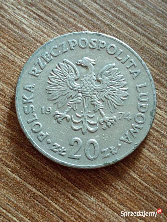 Sprzedam siodme 20 zl 1974 r zzm Chełm