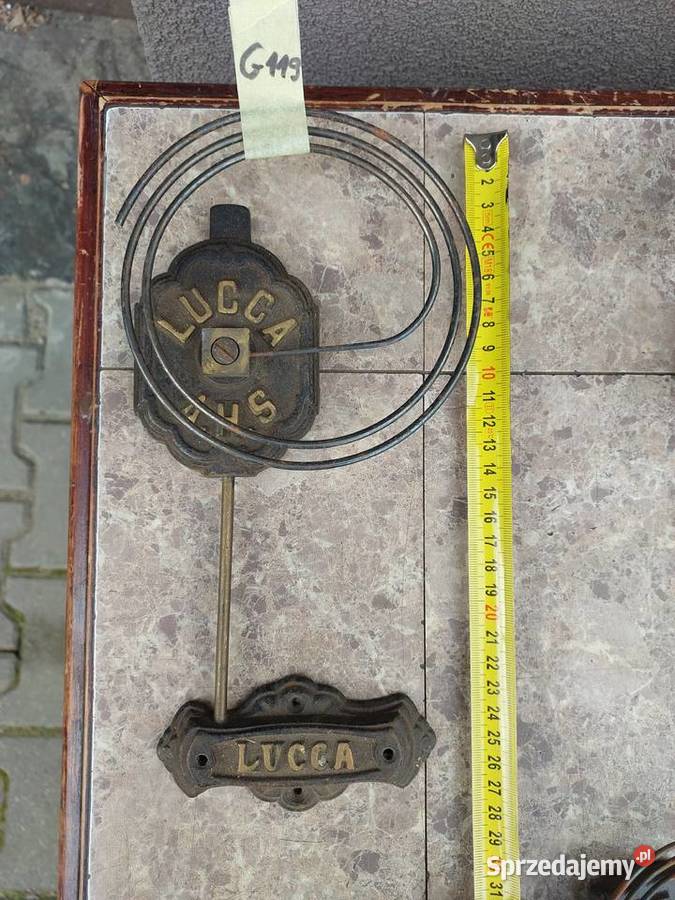 G119 Gong spiralny starego zegara ściennego Tczew