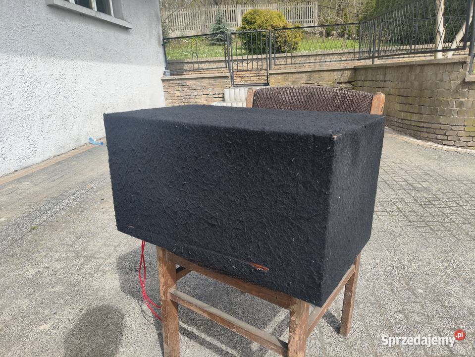 Skrzynia bassowa basowa tuba subwoofer Ground Niegowonice
