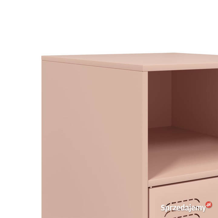 Szafka nocna różowa 345x39x62 stal WM841765 mazowieckie Warszawa sprzedam