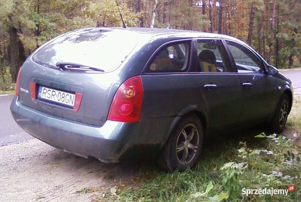 NISSAN PRIMERA P12 2l benzyna gaz na części automatyczna podkarpackie Wiśniowa