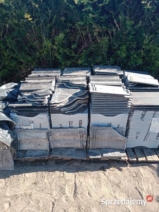 Czarna dachówka cementowa betonowa CREATON Ruda-Bugaj