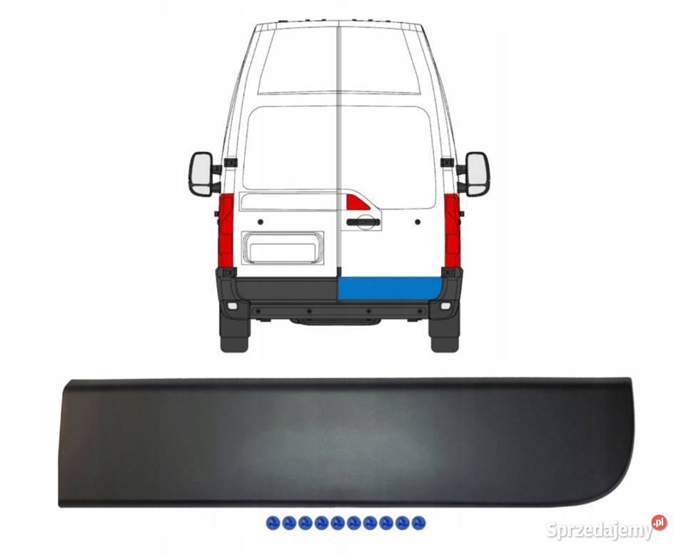 Renault Master Opel Movano Nissan NV400 listwa Łódź