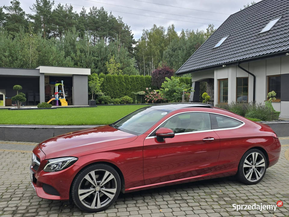 Mercedes C 300 C300 245 Coupe Bezwypadkowa tempomat Skępe