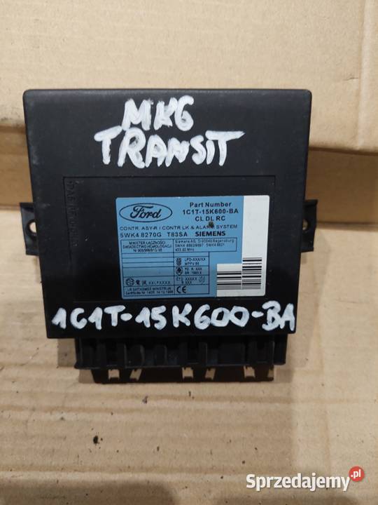 FORD TRANSIT moduł komfortu 1C1T15K600BA Kielce