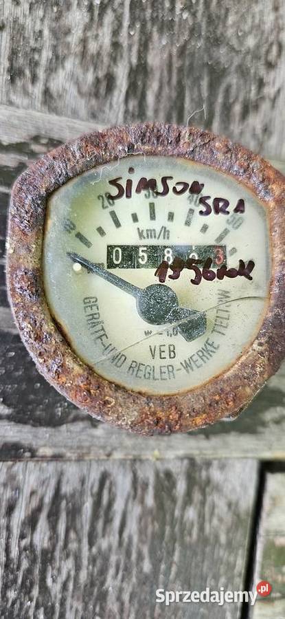 Oryginał1956 Licznik prędkościomierz Simson zachodniopomorskie Barlinek