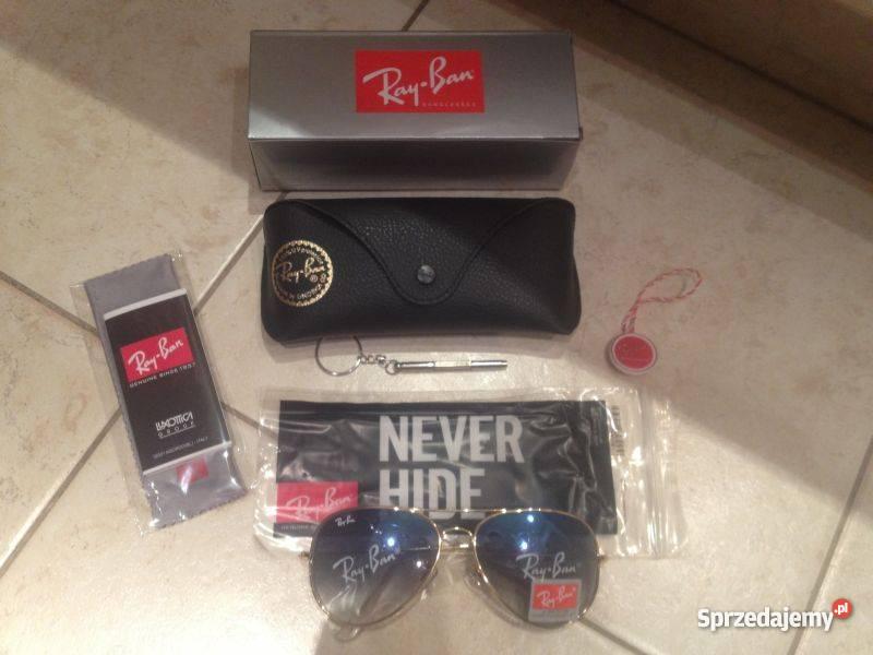 RAY BAN GRADIENT cieniowane Aviator 5025 5814 Ro