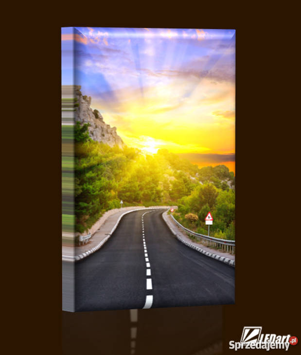 Obraz pionowy z iluminacją LED 110x75 małopolskie Kraków