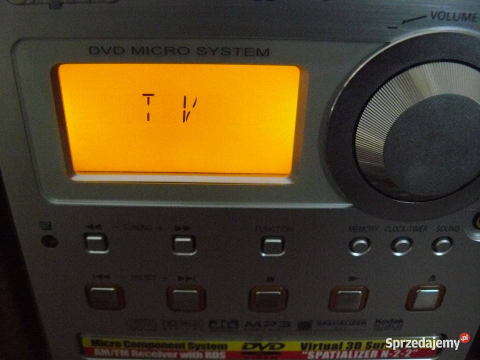 Wieża Sanyo Rds mp3 pilot dvd obraz oryg Japan Nowa Sól
