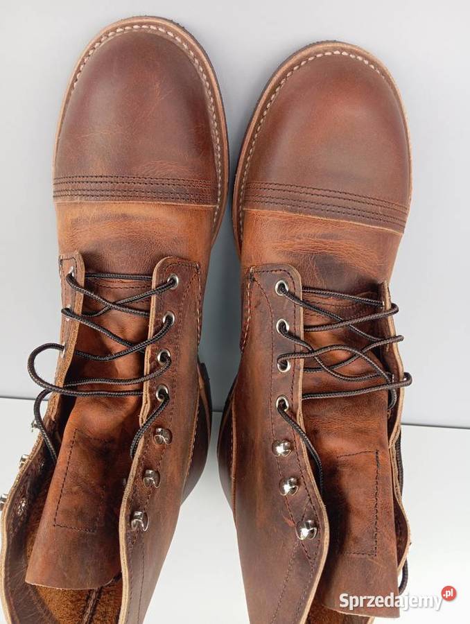 Red Wing Iron Ranger Copper Rough Tough 8085 skóra śląskie Ruda Śląska