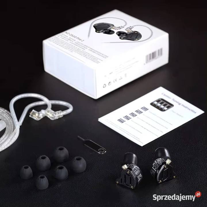 Słuchawki KZ ZS10 Pro 2 rewelacyjne Warszawa