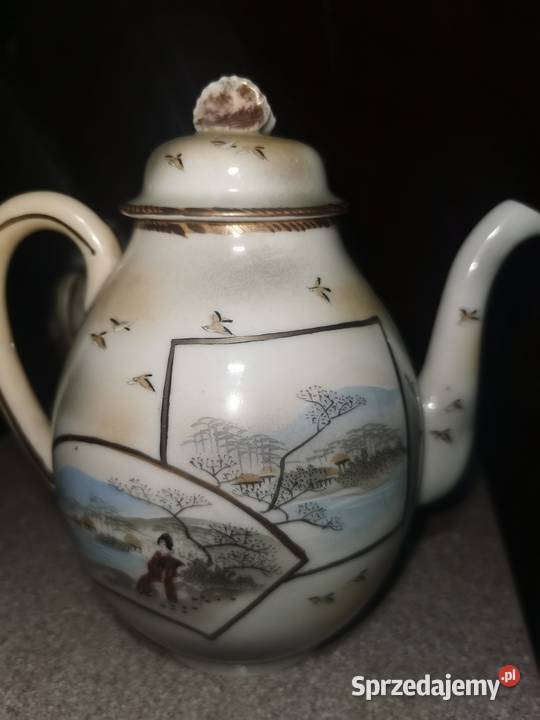 Piękny japoński zestaw do herbaty wielkopolskie Nowy Tomyśl