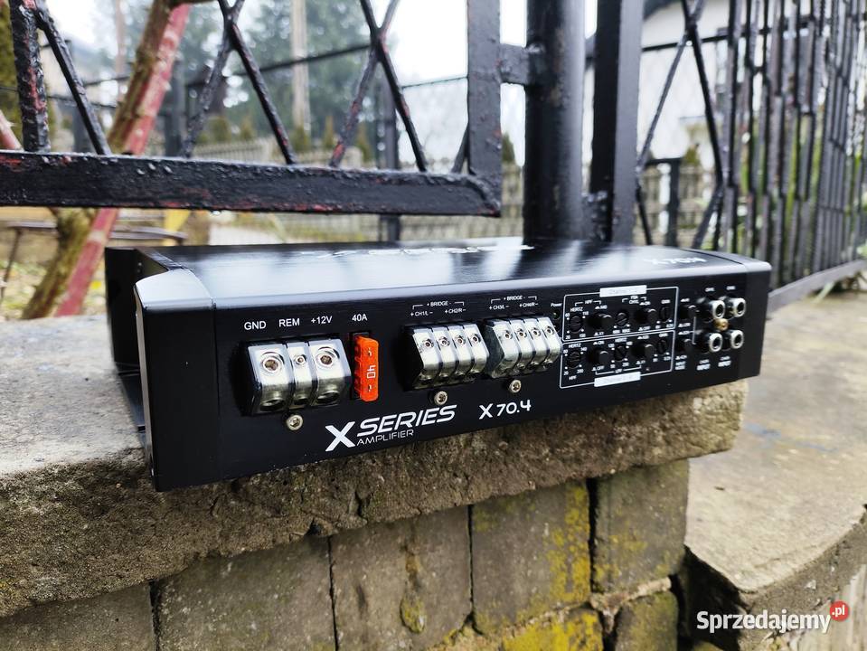 Wzmacniacz samochodowy 4 kanałowy Audio System Ilość kanałów 4 Niegowonice