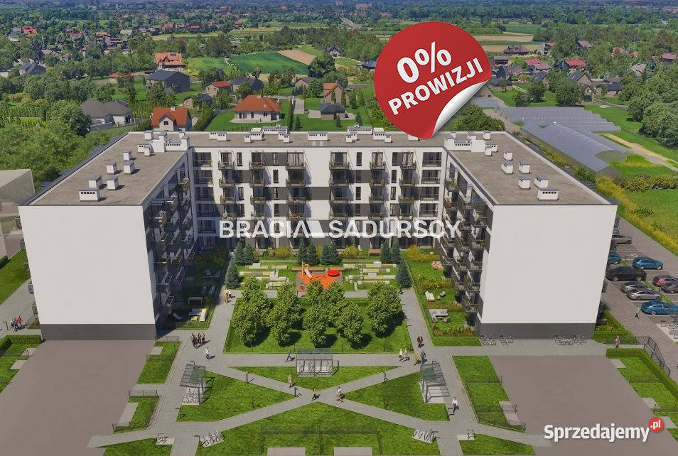 Mieszkanie na sprzedaż 6557m2 3 pokoje Kraków 65.57m2