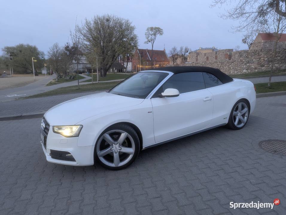 Audi A 5 cabrio SLine doinwestowana ZAMIANA NA Mrągowo sprzedam
