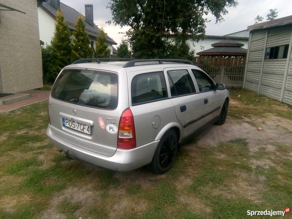 opel astra 20 diesel 1999 ro kombi srebrny wielkopolskie Gizałki