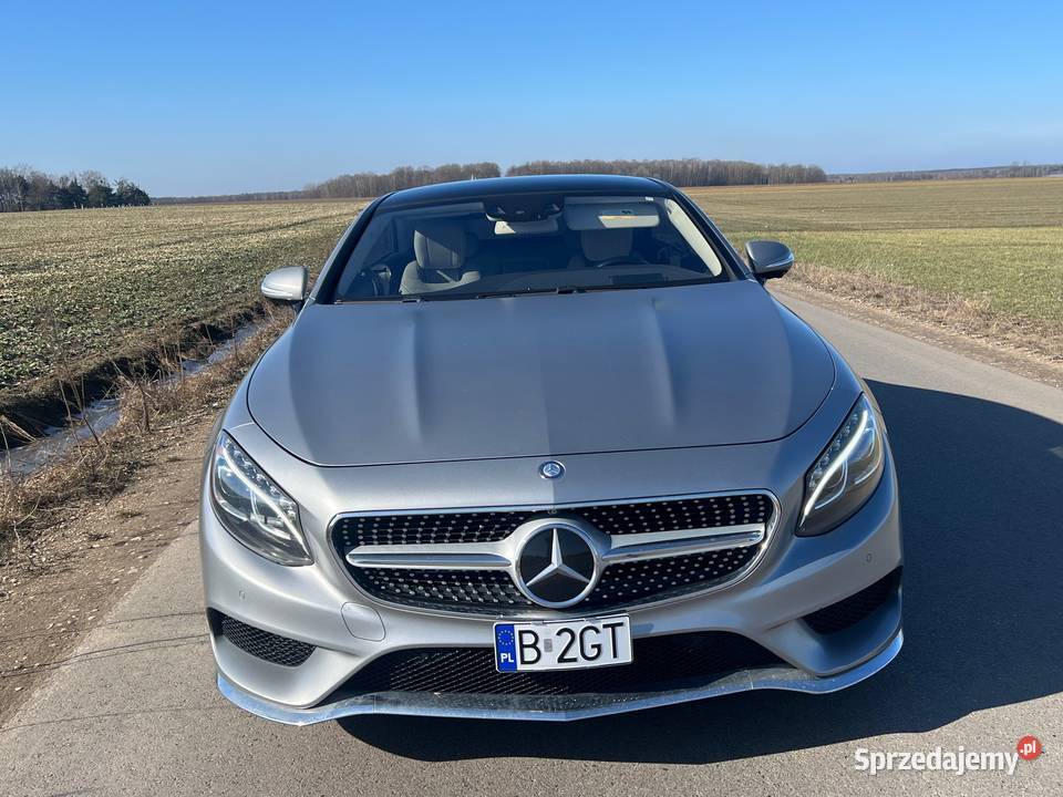 MercedesBenz Klasa S coupe 550 4Matic 7GTRONIC podlaskie Białystok