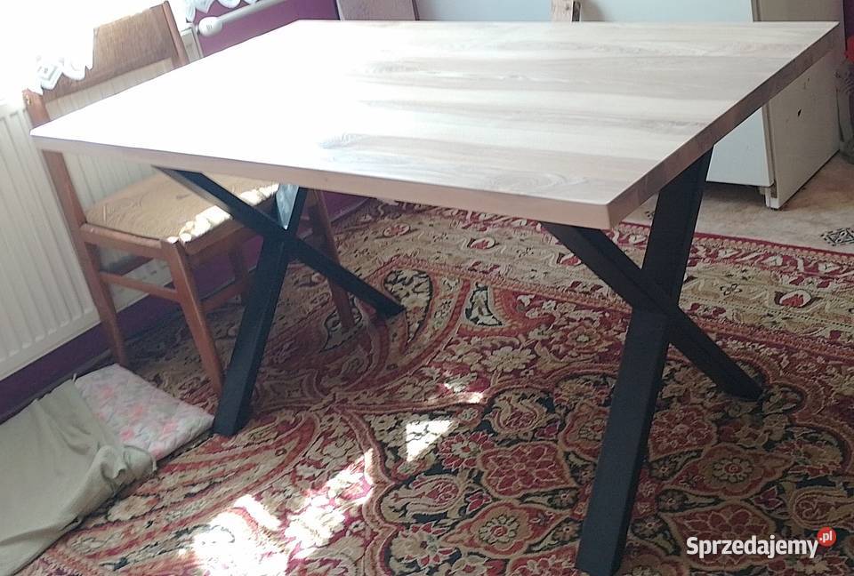 Stół loftowy industrialny jesionowy pokój 73.5cm Stoły Balin