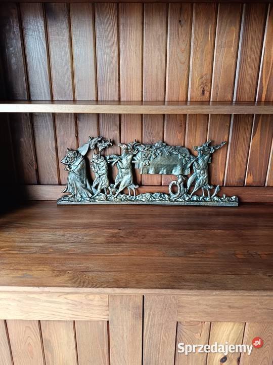 Kredens drewniany z 1986 roku Lipno