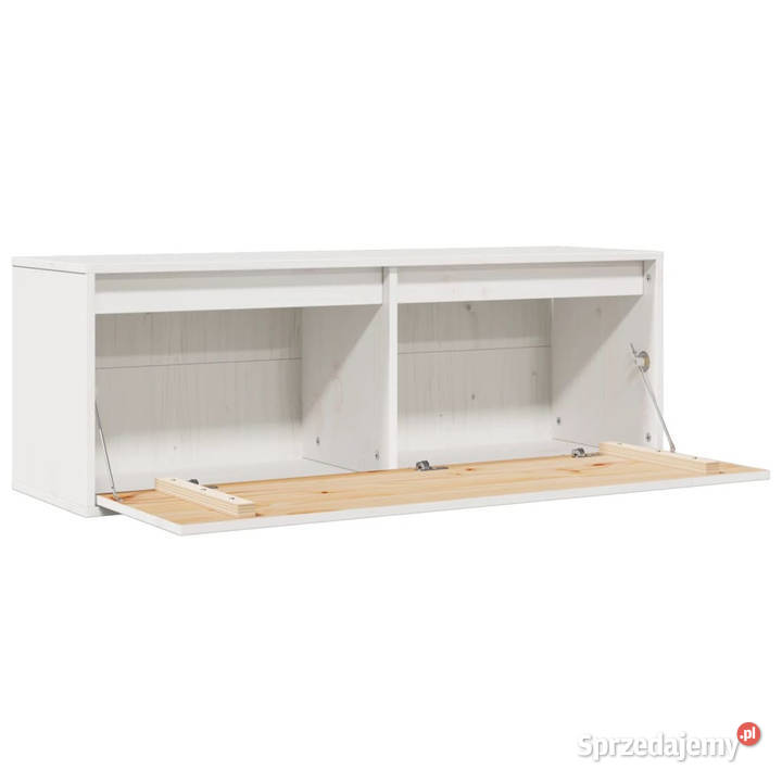 Szafka ścienna biała 100x30x35 lite drewno Warszawa