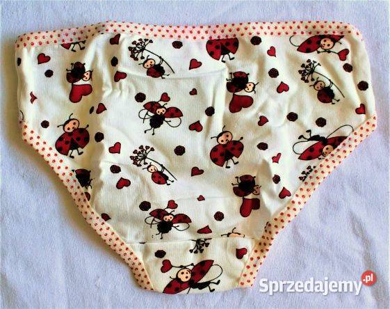 Figi majtki dziewczęce bawełna 98104 2 Bielizna Warszawa