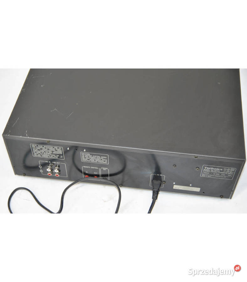 Technics RSTR265 magnetofon kasetowy podwójny małopolskie Wieliczka