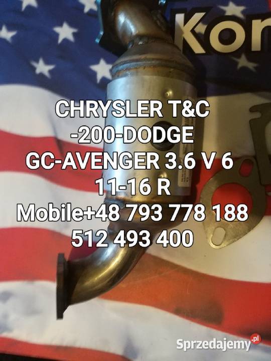NOWY KATALIZATOR CHRYSLER TC PACIFICADODGE GC 36 wielkopolskie Kawnice