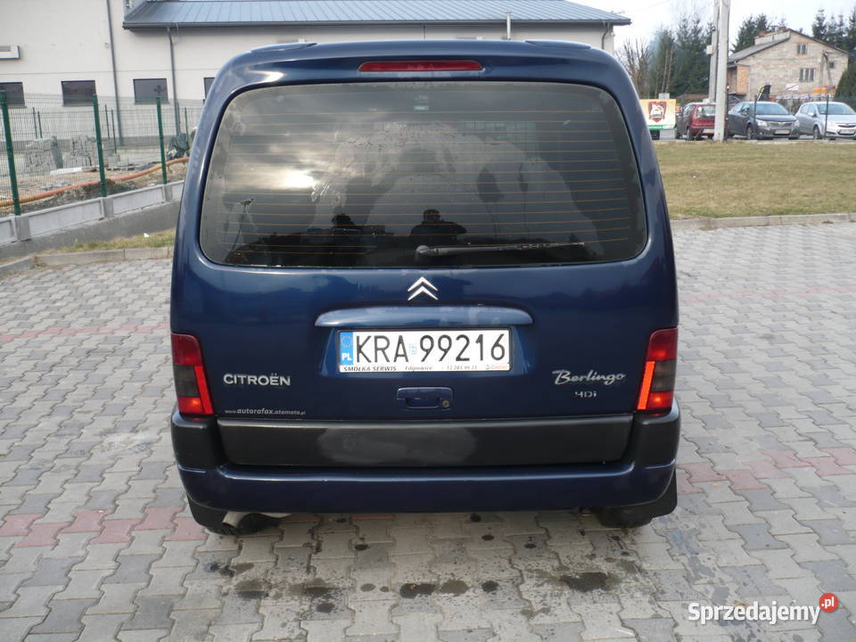 Sprzedam Citroen Berlingo Berlingo małopolskie Krzeszowice
