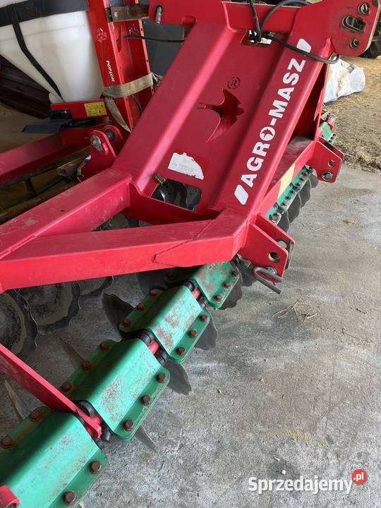 Sprzedam agregat talerzowy agro masz 3 m siewnik nieuszkodzony Parczew