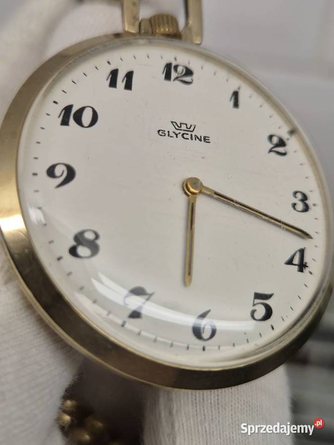 Kieszonkowy pocket watch Glycine Zegarki i Biżuteria Chorzów