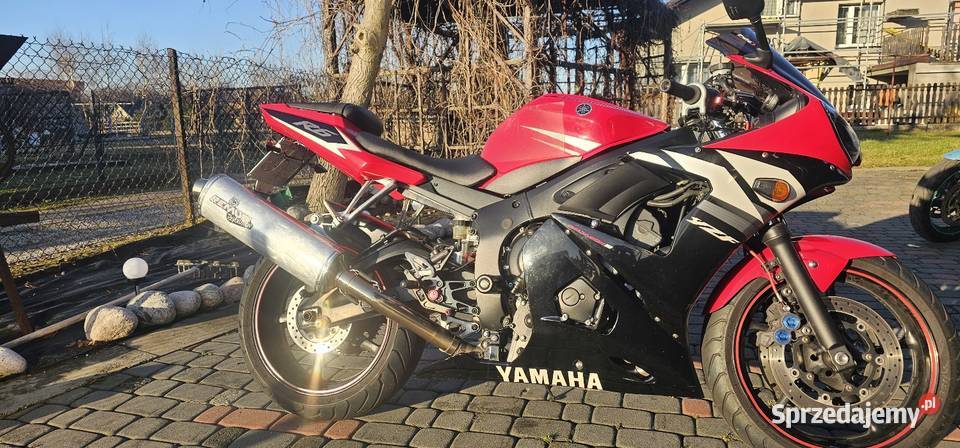 Sprzedam Yamaha r6 2003 zarejestrowana na A2 Bulowice