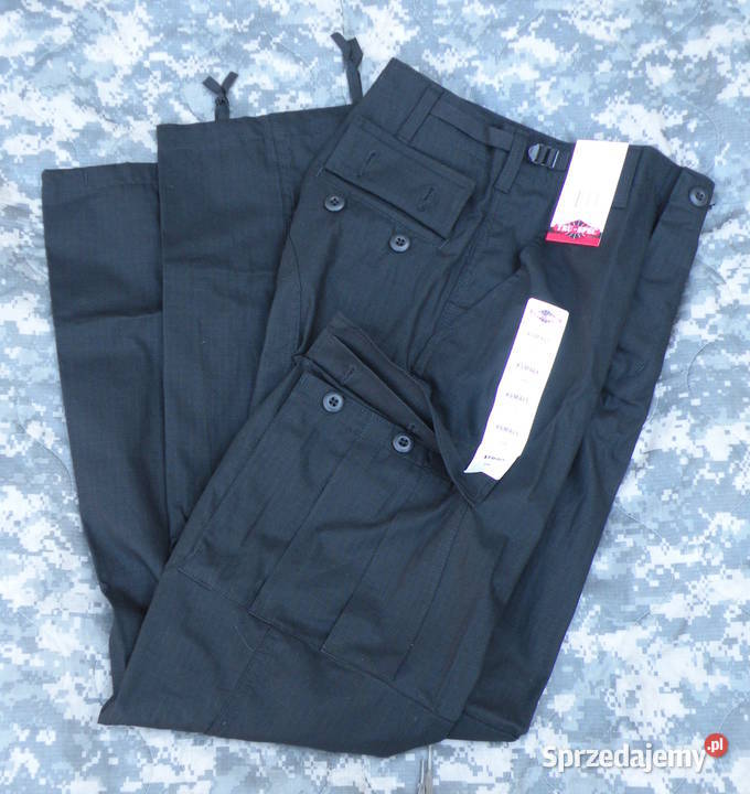Spodnie BDU black TRUSPEC xsl cotton Wrocław