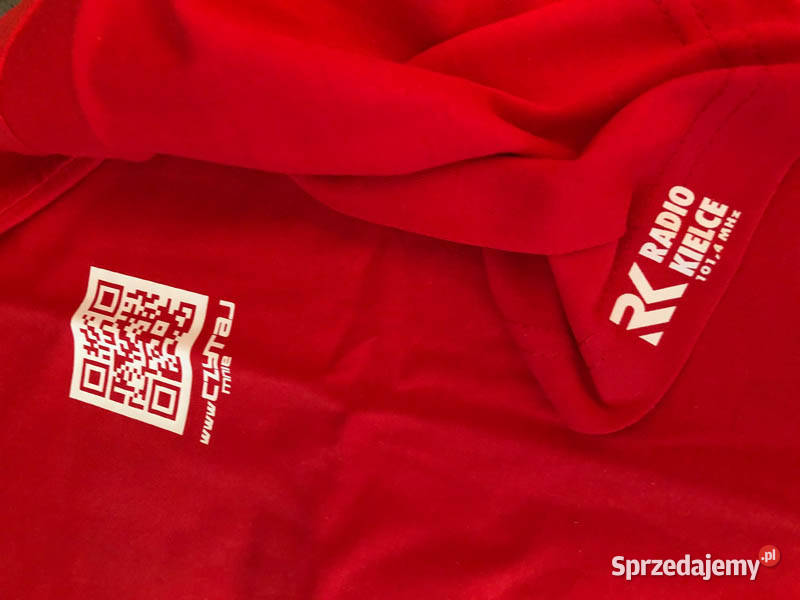 JHK czerwony tshirt XL Radio Kielce