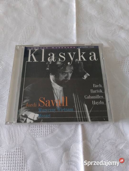 CD Klasyka Jordi Savall Bach Mozart Haydn Bartók Płyty i kasety