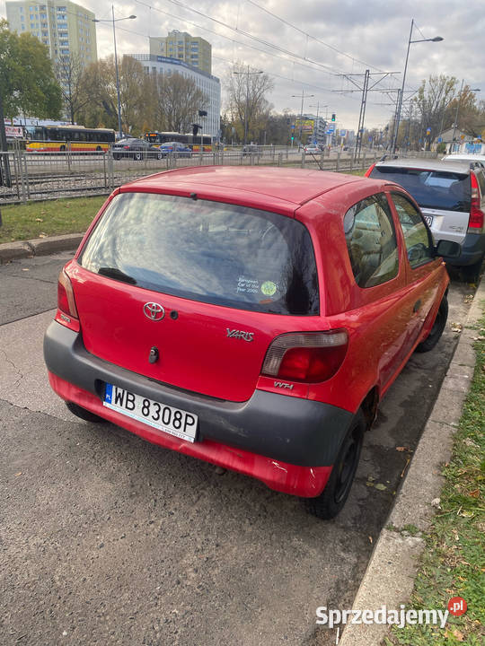 Toyota yaris Rok produkcji 2002 mazowieckie Warszawa