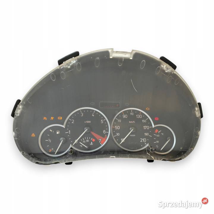LICZNIK ZEGARY 9651740780 Peugeot 206 16 20 16V Liczniki i zegary Chełm