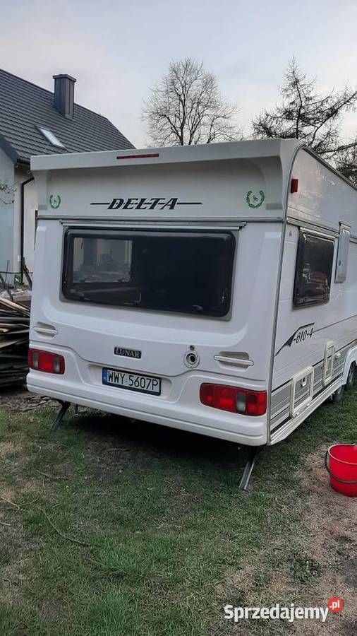 PRZYCZEPA KEMPINGOWA LUNAR DELTA 6104 Kempingowe Dąbrowa Chotomowska