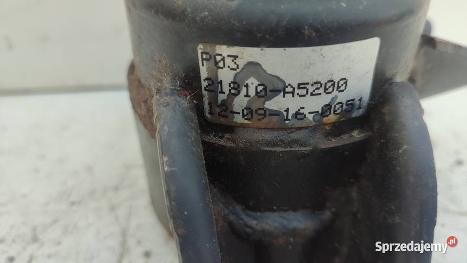 55HYUNDA I30 II 16 CRDI PODUSZKA SILNIKA Włoszczowa