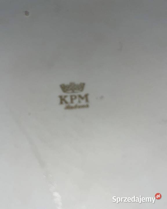 Patera KPM Germany Krister Porcellanmanufajtur pomorskie