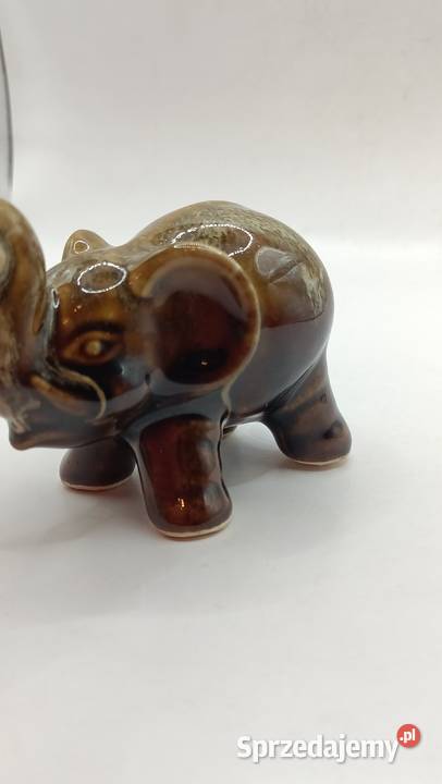 Figurka brązowego słonia Zamość sprzedam