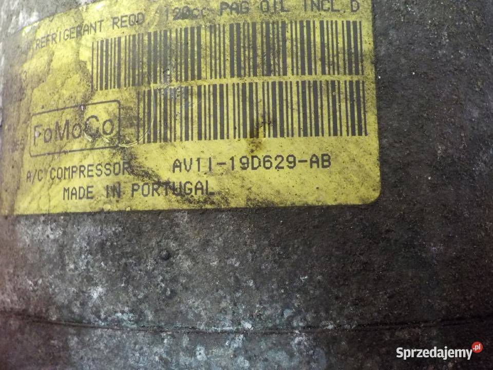 FIESTA MK7 15 TDCI 14r sprezarka klimatyzacji Suków