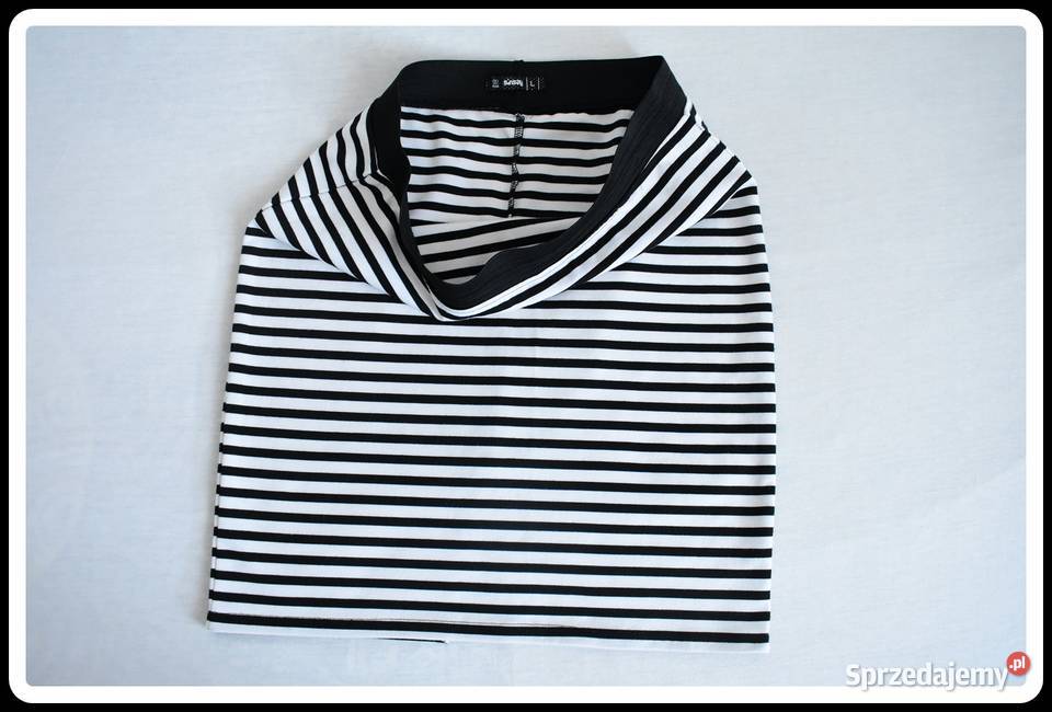 Spódnica w paski na gumce SINSAY 40 L Odzież damska Płock